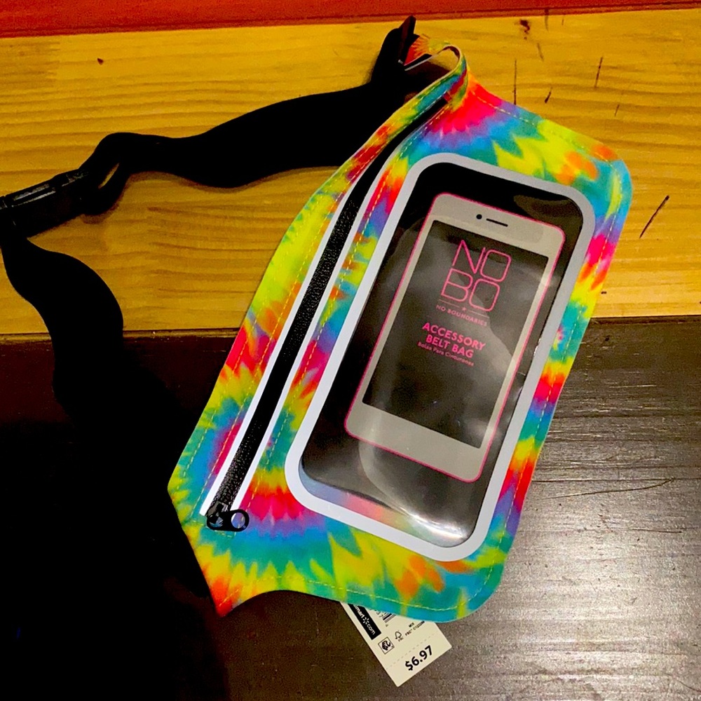 Tie dye fanny pack